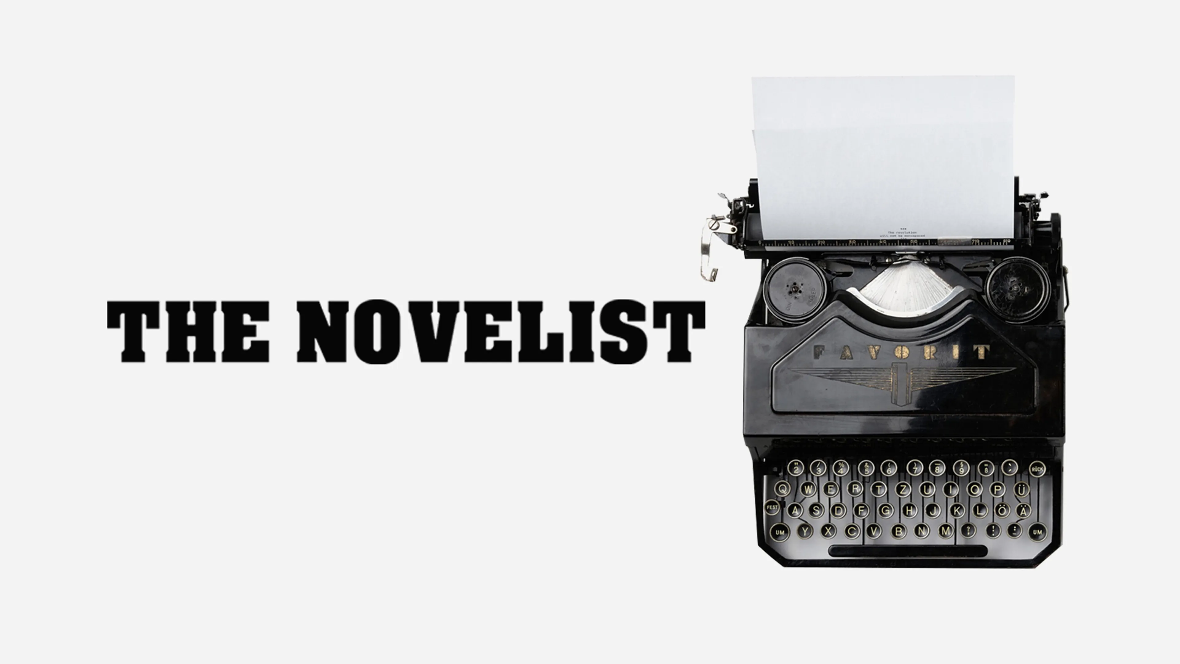 The Novelist poster